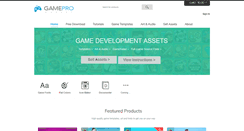 Desktop Screenshot of gamepromarket.com